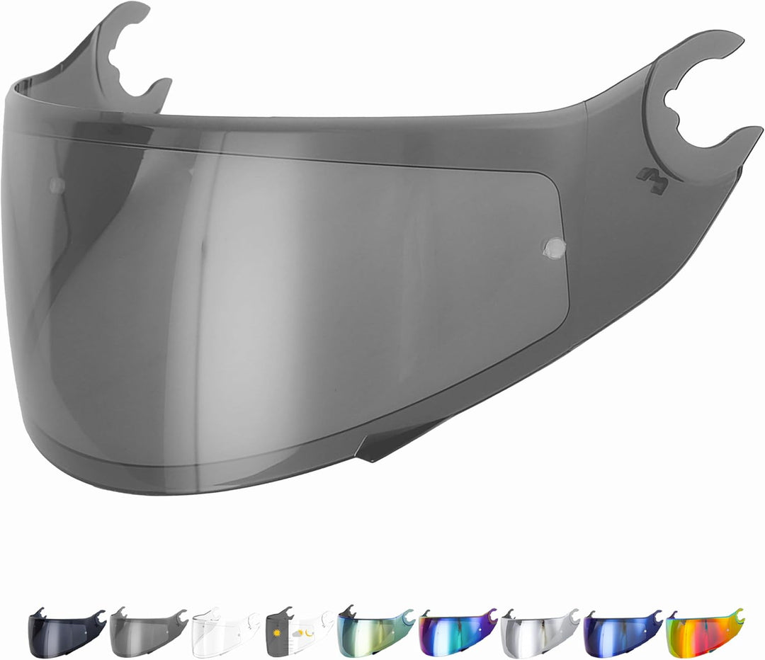 Kompatibel mit Shark Spartan Visier - Skwal - D Skwal - Skwal 2 - Helmvisier Pinlock Ready - Anti-Kr