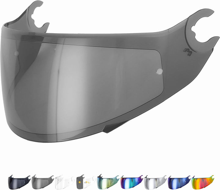 Kompatibel mit Shark Spartan Visier - Skwal - D Skwal - Skwal 2 - Helmvisier Pinlock Ready - Anti-Kr