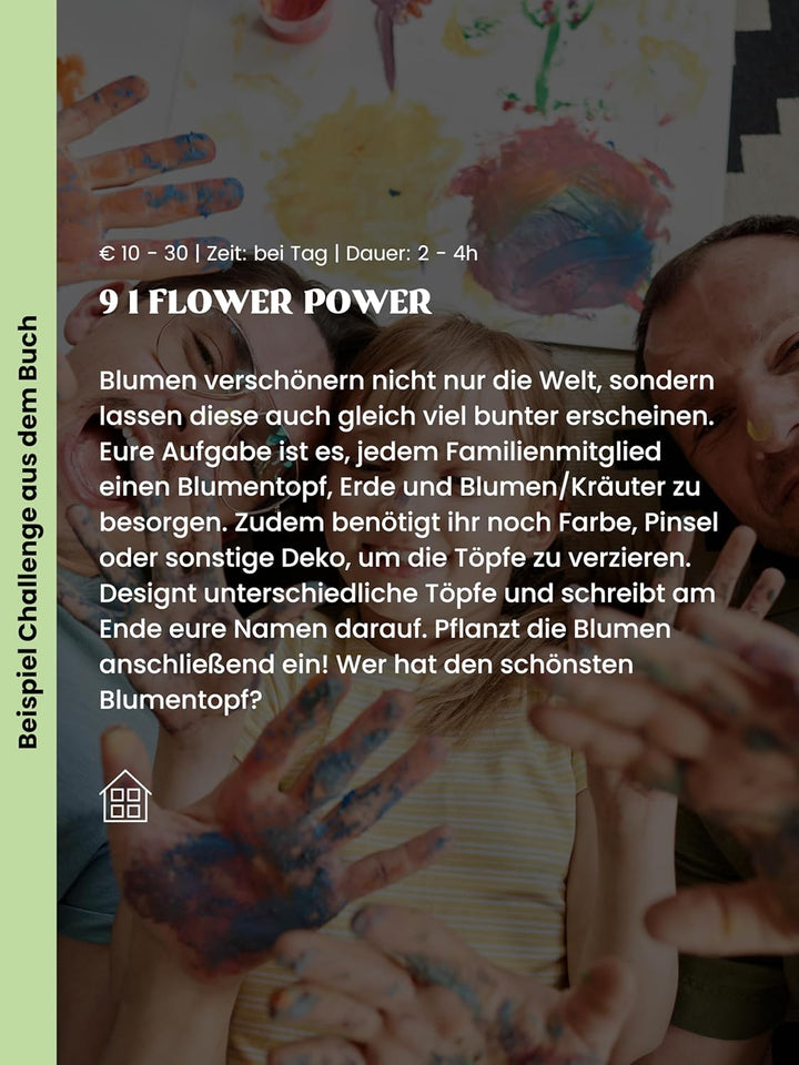 Memories2Make® Challengebuch mit 32 Abenteuern für Familien - Persönliches Erinnerungsbuch zum Versc
