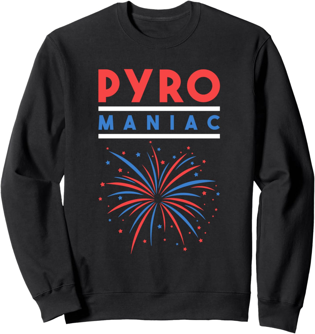 Pyro Pyrotechniker Feuerwerk Techniker Feuerwehrmann Sweatshirt