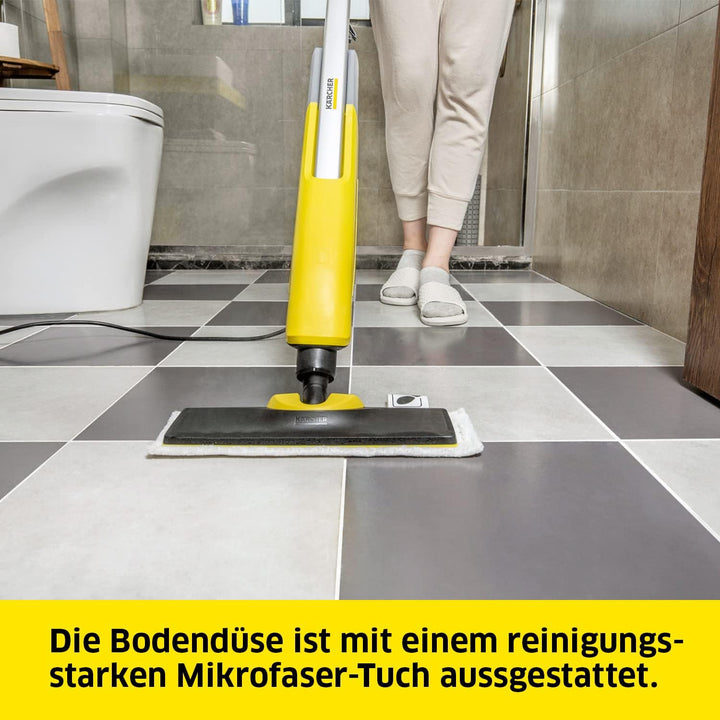 Kärcher Dampfreiniger SC 2 Upright EasyFix, Aufheizzeit: 30 s, Flächenleistung: ca. 50 m², Tank: 0,4