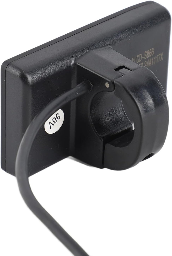 S866 Elektrofahrrad, LCD-Messgerät, 24 V, 36 V, 48 V, Display, Fahrradcomputer, Roller-Bedienfeld mi