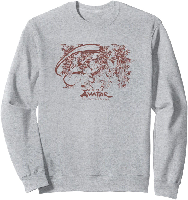 Avatar: The Last Airbender Bamboo Group Shot Sweatshirt
