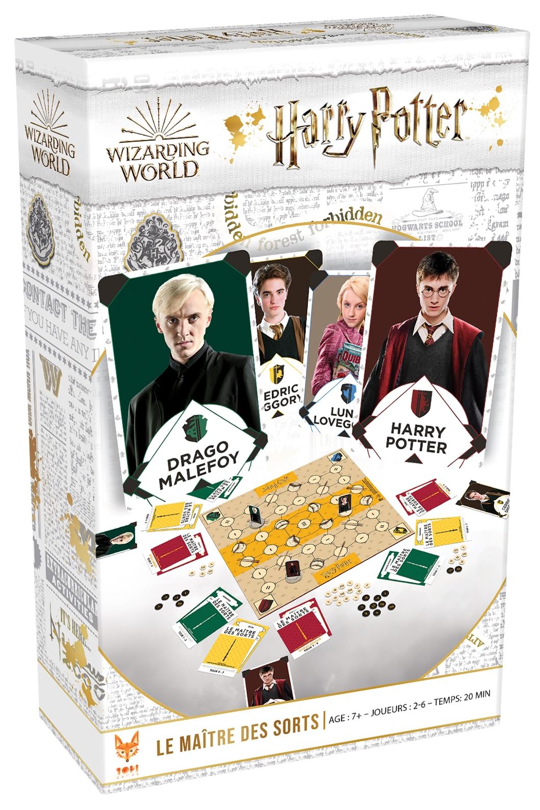 Topi Games - Harry Potter – Der Zaubermeister – Gesellschaftsspiel – Kartenspiel – Familie – ab 7 Ja