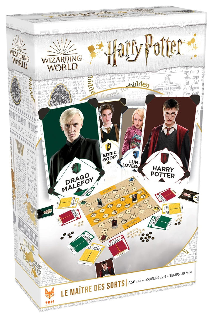 Topi Games - Harry Potter – Der Zaubermeister – Gesellschaftsspiel – Kartenspiel – Familie – ab 7 Ja
