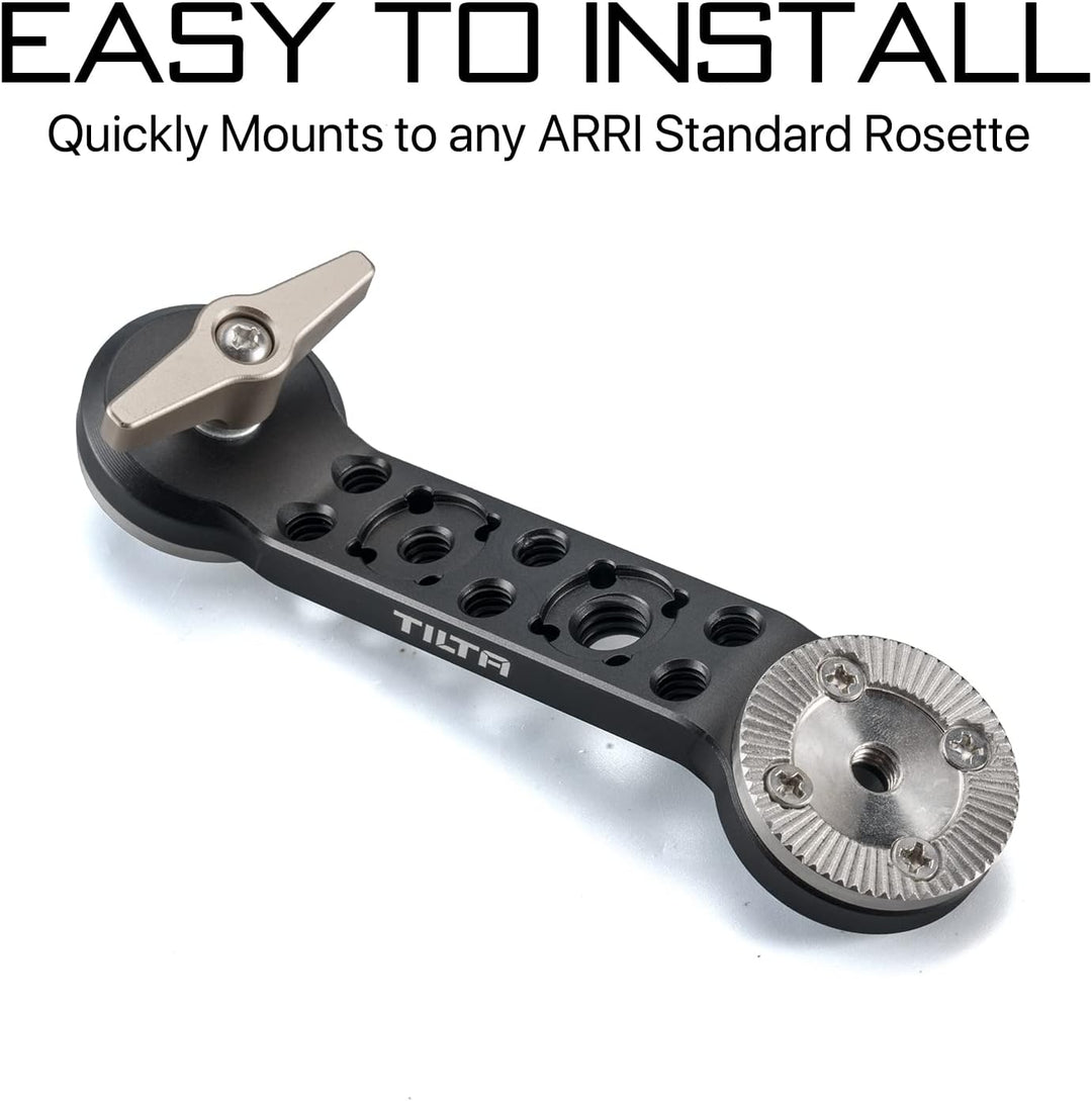 Tilta Rosette Verlängerungsarm kompatibel mit RS 2/RS 3 Pro/RSC 2/RS 3 Camera Filmmaking Kit TGA-REA
