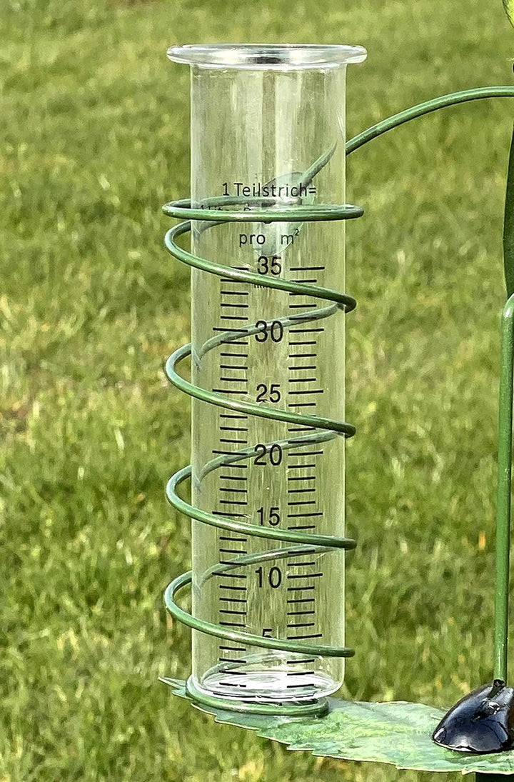 DanDiBo Regenmesser Glas 15 cm [bis 35 mm/m²] 556660 - Ersatzglas für Niederschlagsmesser Wetterfros