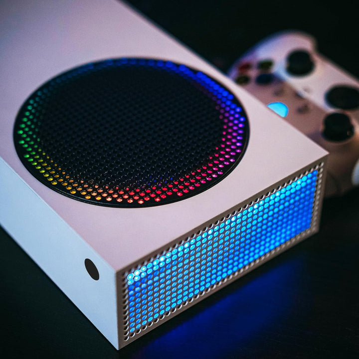 eXtremeRate RGB LED Strip für Xbox Series S Konsole,7 Farben 39 Effekte Dekorationszubehör Flexibles