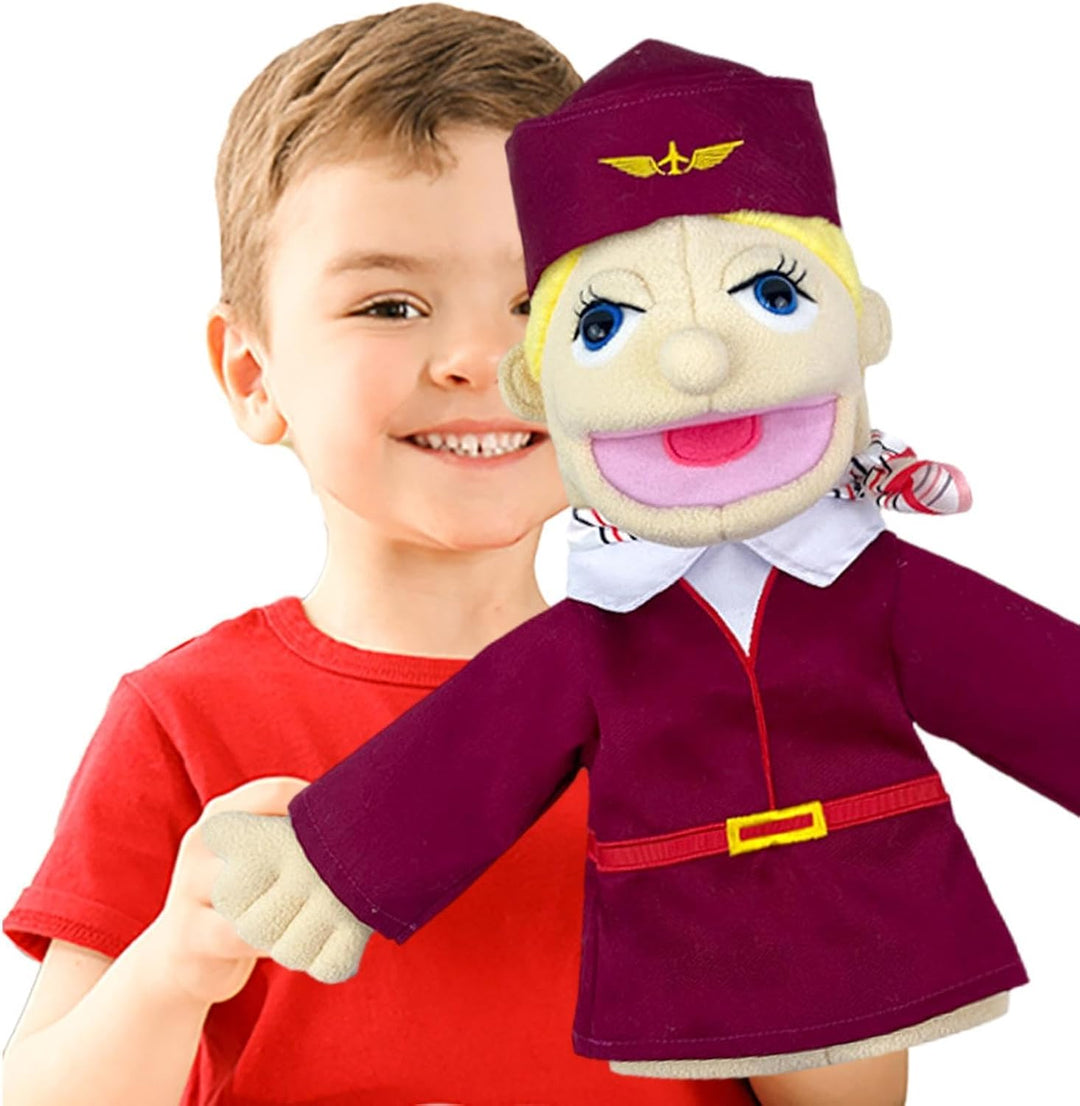 Kuschelpuppe, Handpuppe für Kinder Fantasiespiel Party | 15,7-Zoll-Theater-Kuckuckuck, Kuckuckuckuck