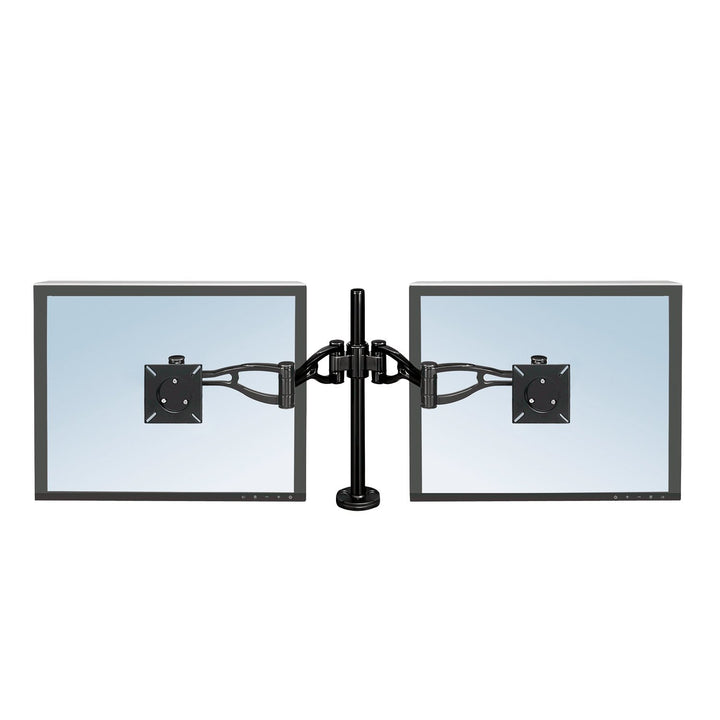 Fellowes Monitorarm Vista für 2 Bildschirme - Befestigung mit Klemme / Kabeldurchlass - flexibel ver
