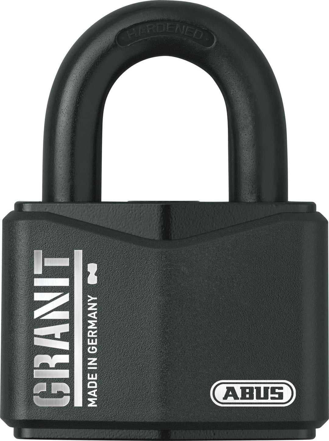 ABUS 43118 Vorhängeschloss, schwarz, 70mm ohne Sicherungskarte 70mm, ohne Sicherungskarte 70mm