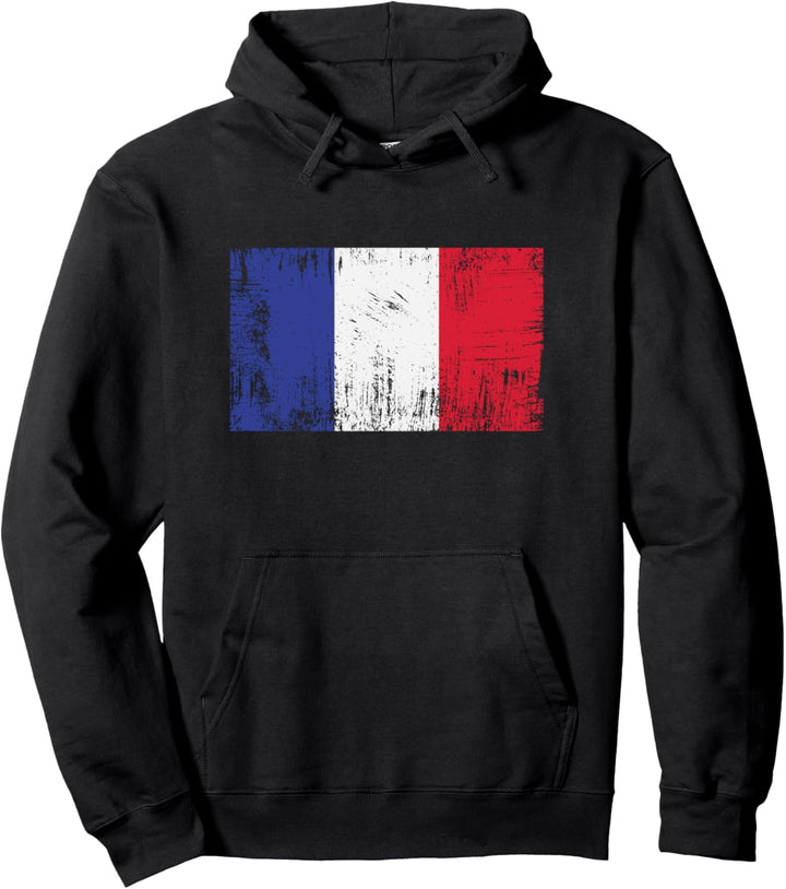 Frankreich Flagge Französische Fahne Geschenk Fussball-Fan Pullover Hoodie