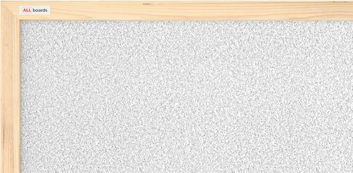 ALLboards Hellgrau Pinnwand mit Holz Rahmen 60x40cm Korktafel Korkwand Pinnwand Kork Farbiger Kork 6