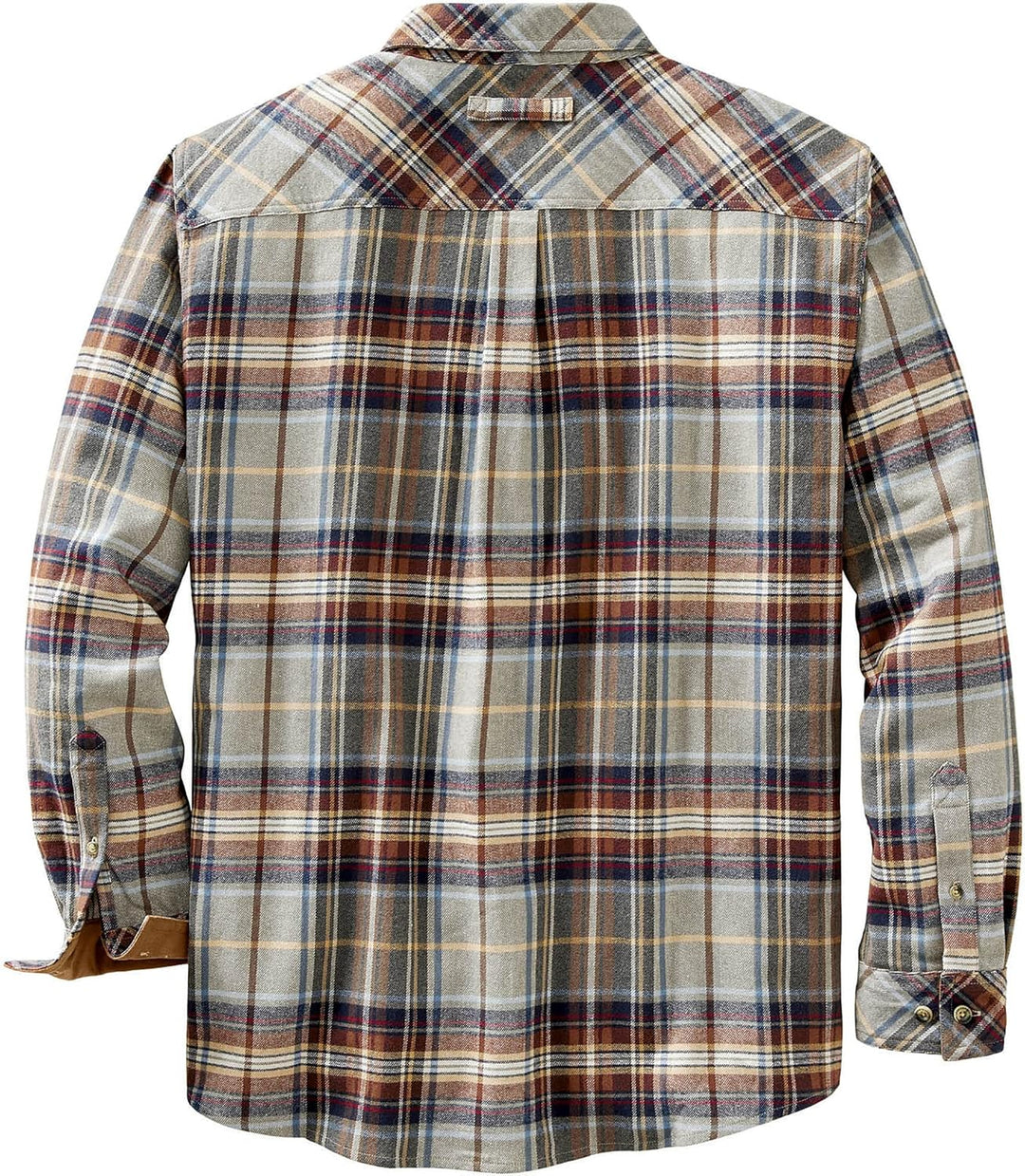 Legendary Whitetails Herren Legendäres Flanellhemd Button-Down-Shirt S Sequoia Sky Plaid, S Sequoia