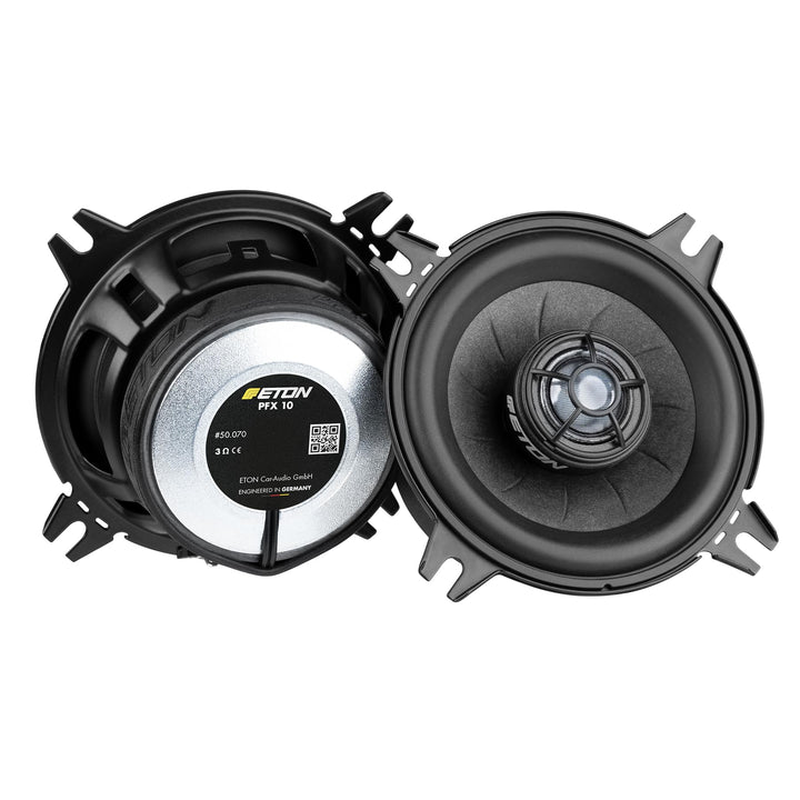 ETON PFX 10 – Klangstarkes 10 cm / 4“ Koaxial System, Auto Lautsprecher für Front oder Heck, Soundsy