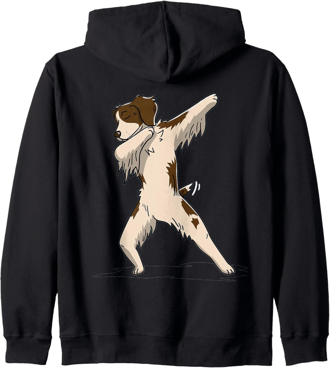 Dabbing Brittany Spaniel Kapuzenjacke
