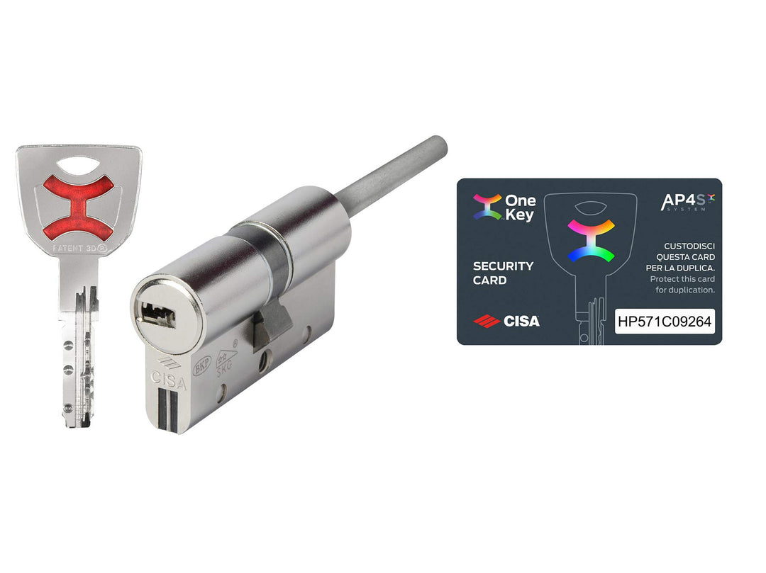 Cisa 93318 0P3S7-91-0-12 Zylinder AP4 MM 75 45X30 65 = 35 - 30, 65 = 35 - 30
