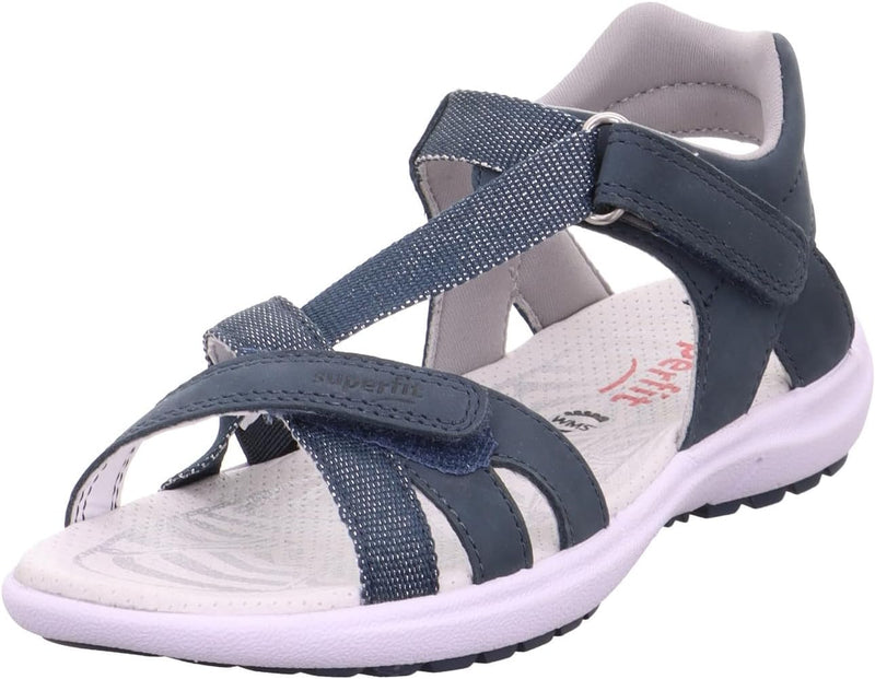 Superfit 0-609203 Mädchen Sandalen, Blau 8030