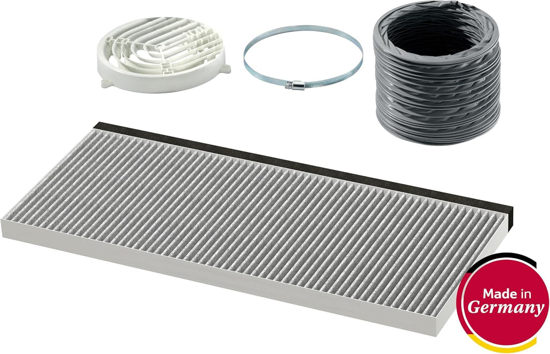 Neff Z51ITI2X4, Dunstabzugshaubenzubehör, Starterset für Umluftbetrieb für Flachschirmhauben Single,