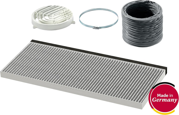 Neff Z51ITI2X4, Dunstabzugshaubenzubehör, Starterset für Umluftbetrieb für Flachschirmhauben Single,