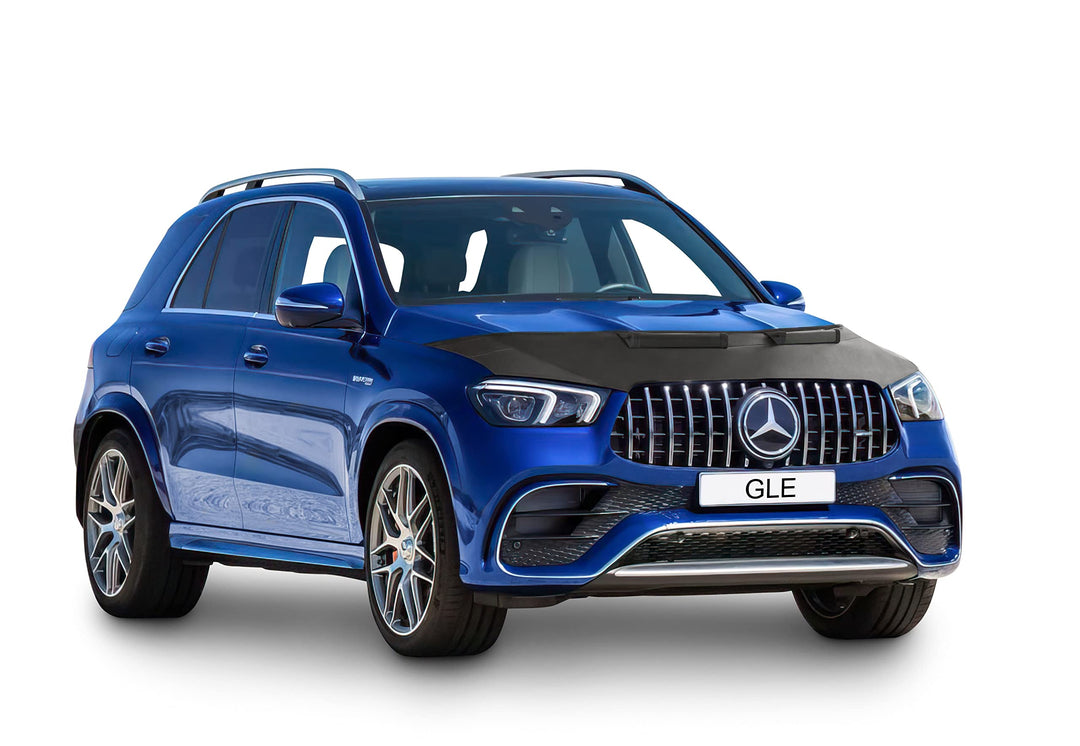 AB3-00407 Auto-Bra kompatibel mit MB Mercedes-Benz GLE Bj. ab 2018 Haubenbra Steinschlagschutz Bonne