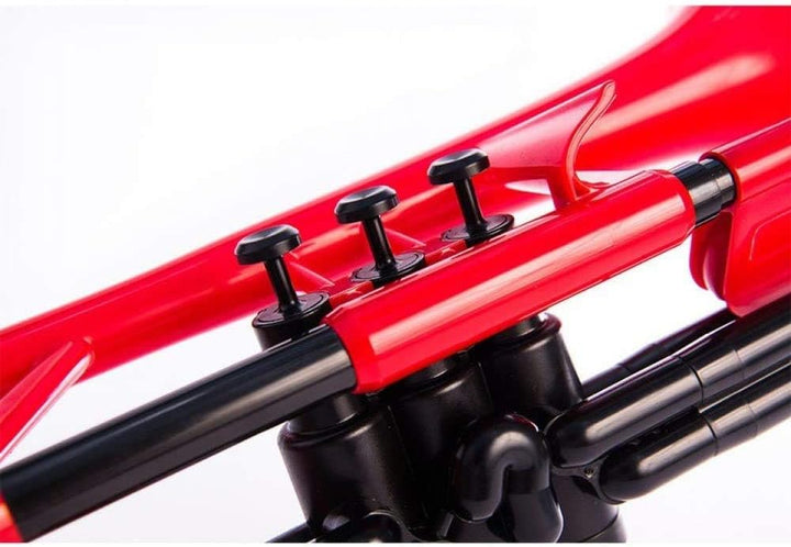 pCornet Kornett rot mit Tasche, rot