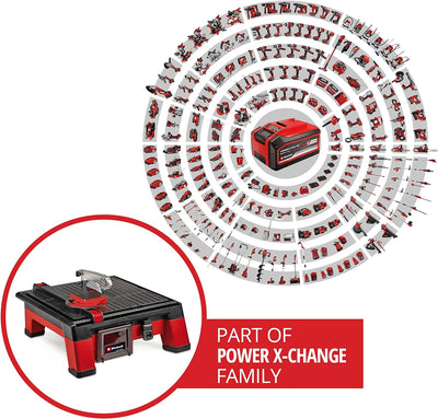 Einhell Akku-Fliesenschneider TE-TC 18/115 Li-Solo Power X-Change (Li-Ion, 18 V, max. 3.800 min-1, i