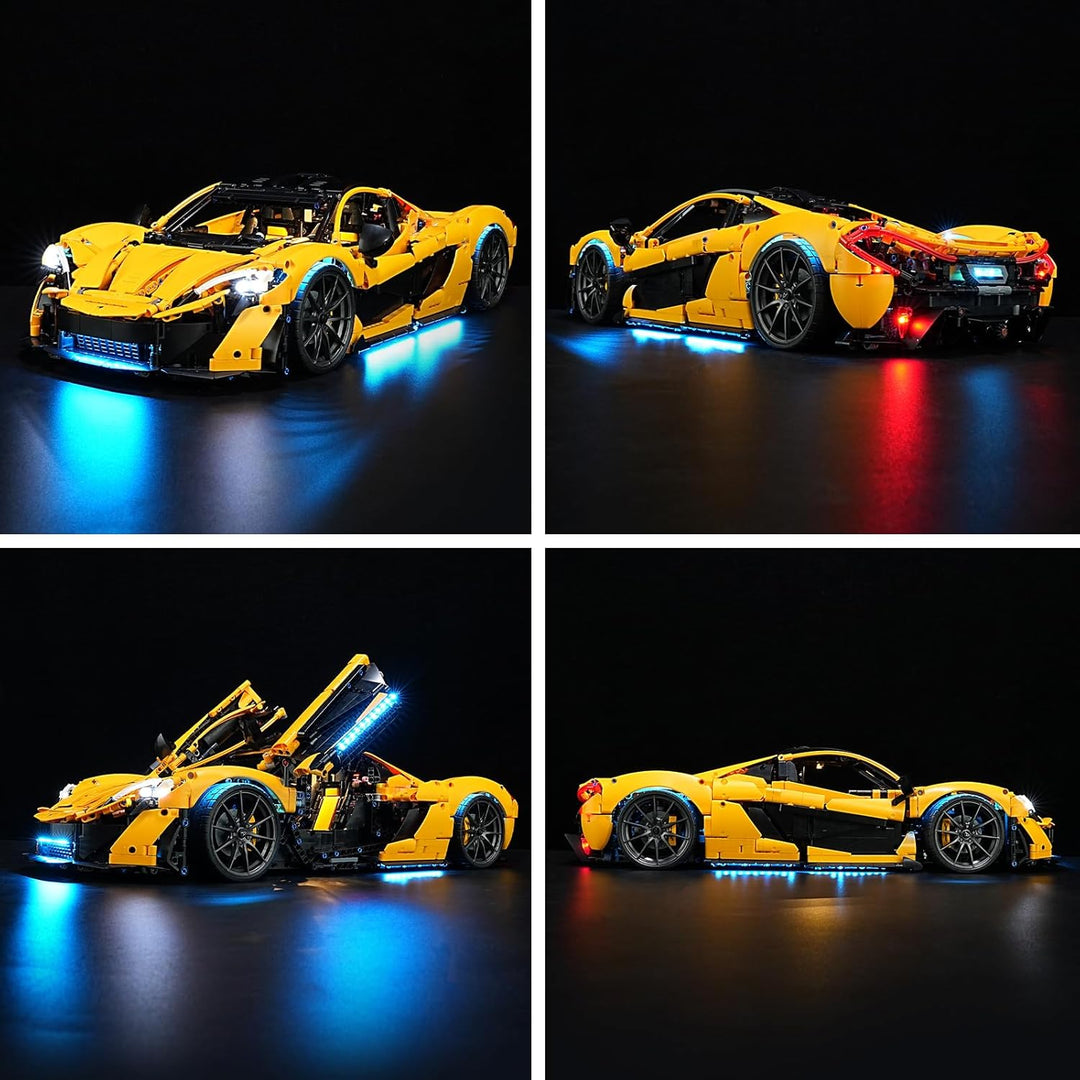 BRIKSMAX Led Licht für LEGO McLaren P1 42172 - Compatible with Lego Technic Bausteinen Modell - Ohne