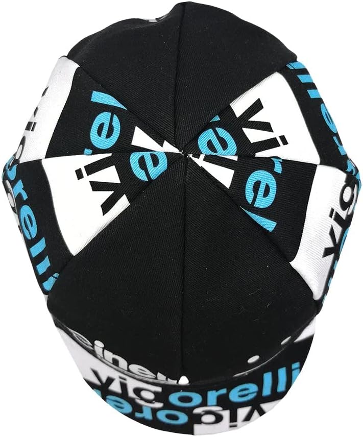 Cinelli Unisex Vigorelli Fahrradkappe, Schwarz, Einheitsgrösse