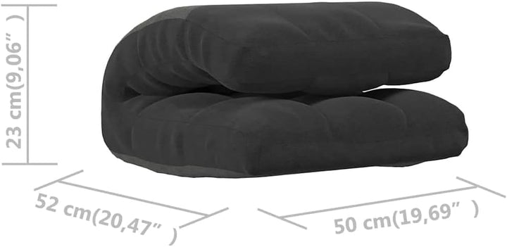 vidaXL Bodenstuhl Faltbar Schlafsessel Relaxsessel Sofastuhl Bodenkissen Bodensessel Bodensofa Relax