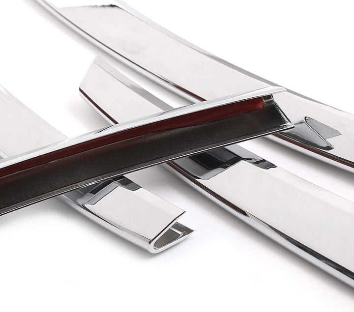 KUNGKIC ABS Chrom Auto Frontstossstange Kühlergrill Nebelscheinwerfer Abdeckung accessories Car Bump