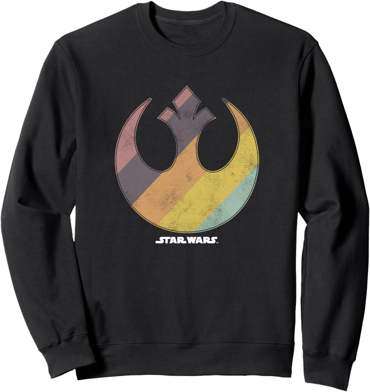 Star Wars Rebel Rainbow Logo Sweatshirt