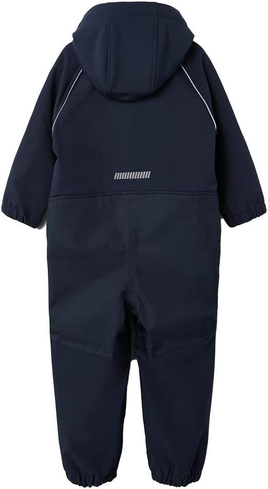 NAME IT Unisex Nmnalfa Softshell Suit Solid Fo Noos Regenanzug 116 Dark Sapphire, 116 Dark Sapphire