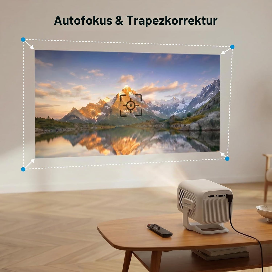 Caydo P2 Kunst-Projektor mit Drehfuss, integrierter Zeichen-App für Künstler, Autofokus &amp; Trapezkorr