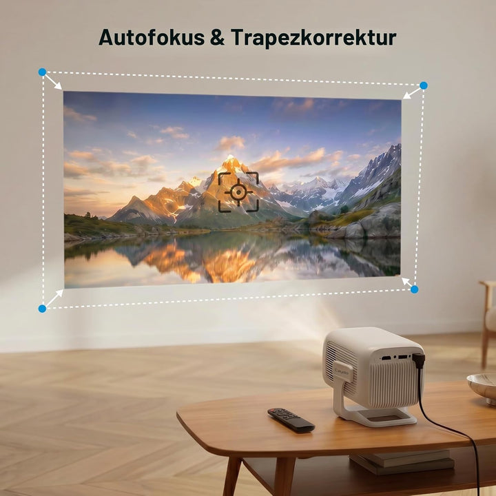 Caydo P2 Kunst-Projektor mit Drehfuss, integrierter Zeichen-App für Künstler, Autofokus &amp; Trapezkorr