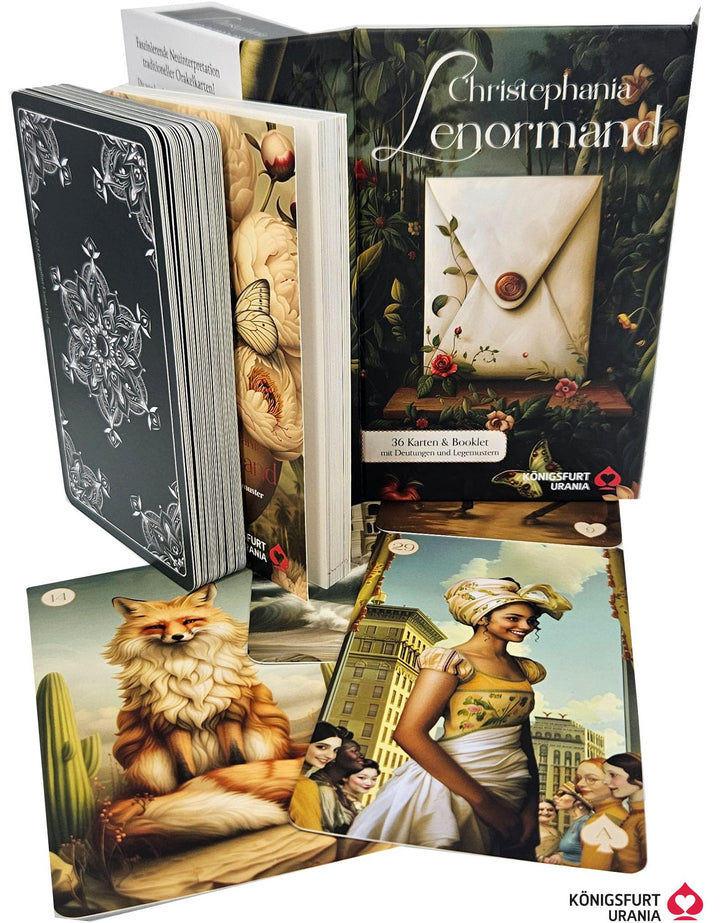 Christephania Lenormand - 36 Karten & Booklet, Gebundenes Buch