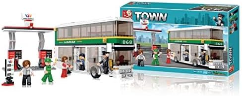 Sluban M38-B0331 - Baukasten - Stadt - Doppeldecker-Bus
