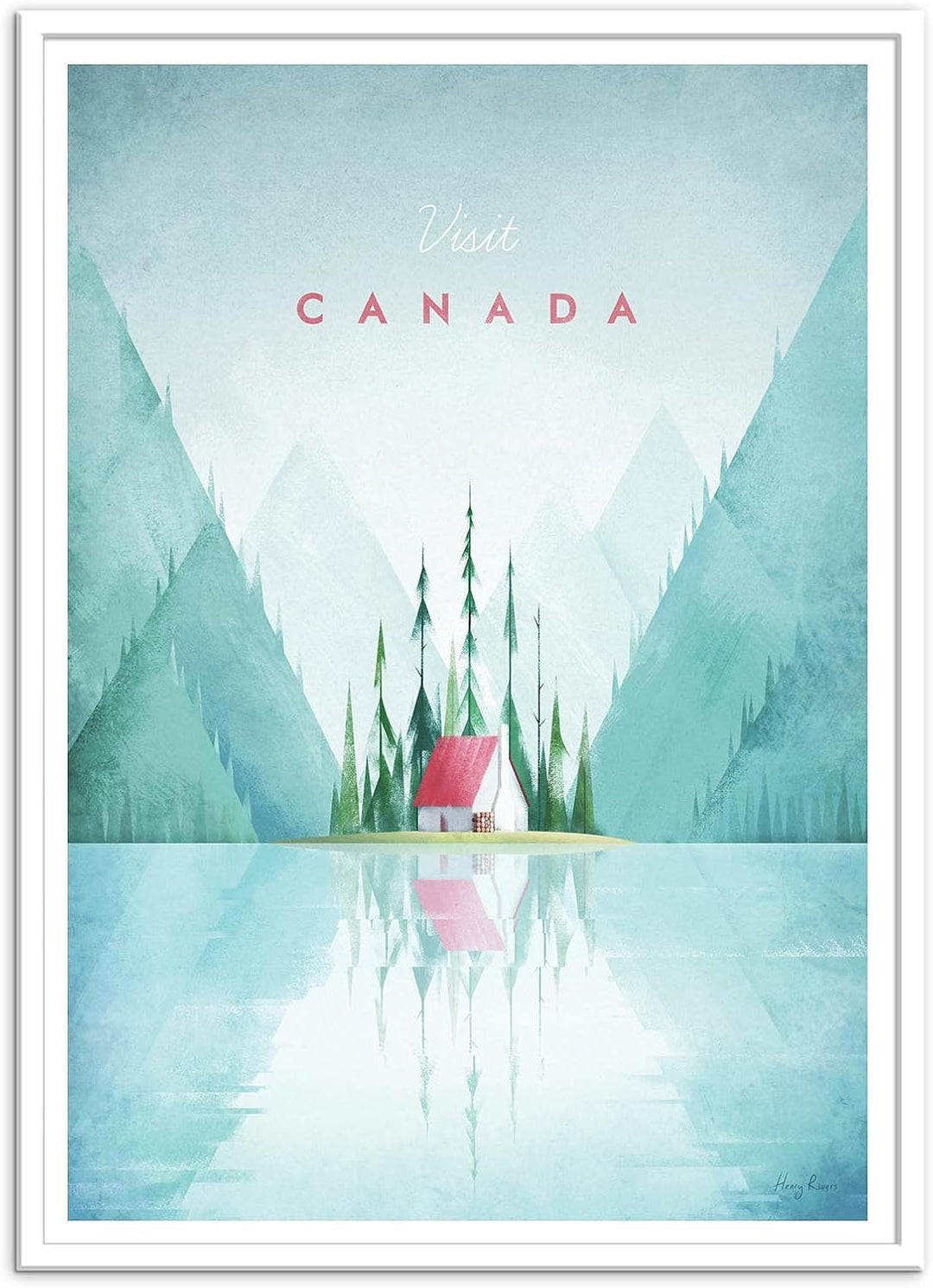 Art-Poster - Visit Canada - Henry Rivers - 50 x 70 cm