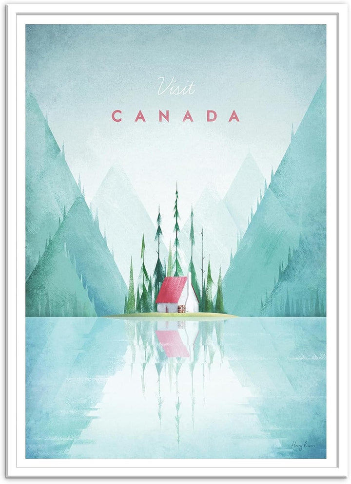 Art-Poster - Visit Canada - Henry Rivers - 50 x 70 cm