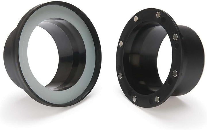 Absaugstutzen Schlauchadapter 140mm, Magnetischer Schnellverbinder (8 Magnete), Zubehör für Staubabs