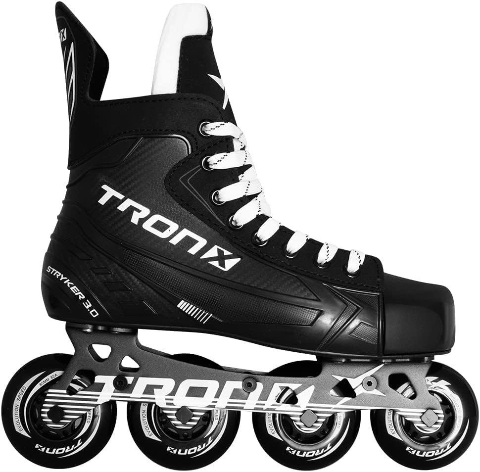 TronX Stryker 3.0 Senior Erwachsene Junior Kinder Inline Roller Hockey-Skates Neu für 2023 Skate Siz