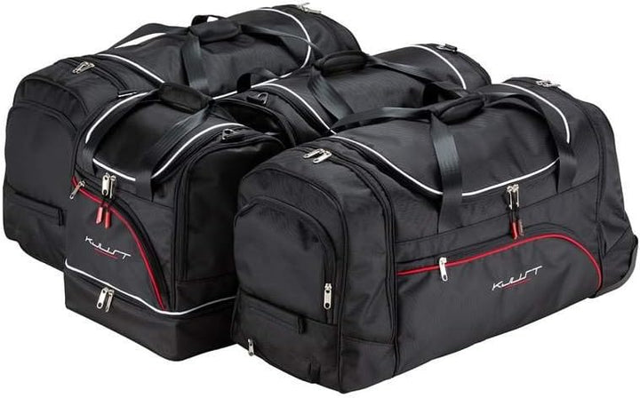 KJUST Dedizierte Reisetaschen 4 stk kompatibel mit BMW 3 TOURING E91 2005-2013