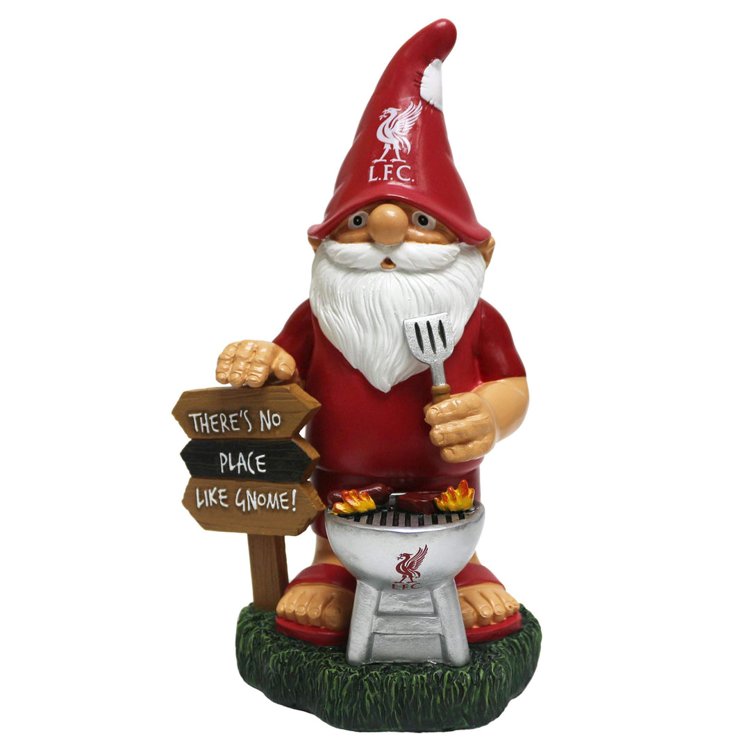 FOCO Premier League Fan Supporter BBQ Garden Ornament Decoration GNOME Weiss, Weiß