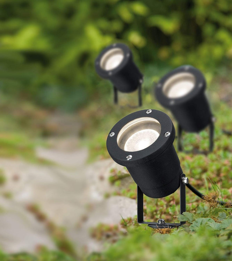 Paulmann 98897 Special Line LED Gartenstrahler 3er-Set Pflanzenleuchte Spiess IP65 rund 92mm 3000K 3