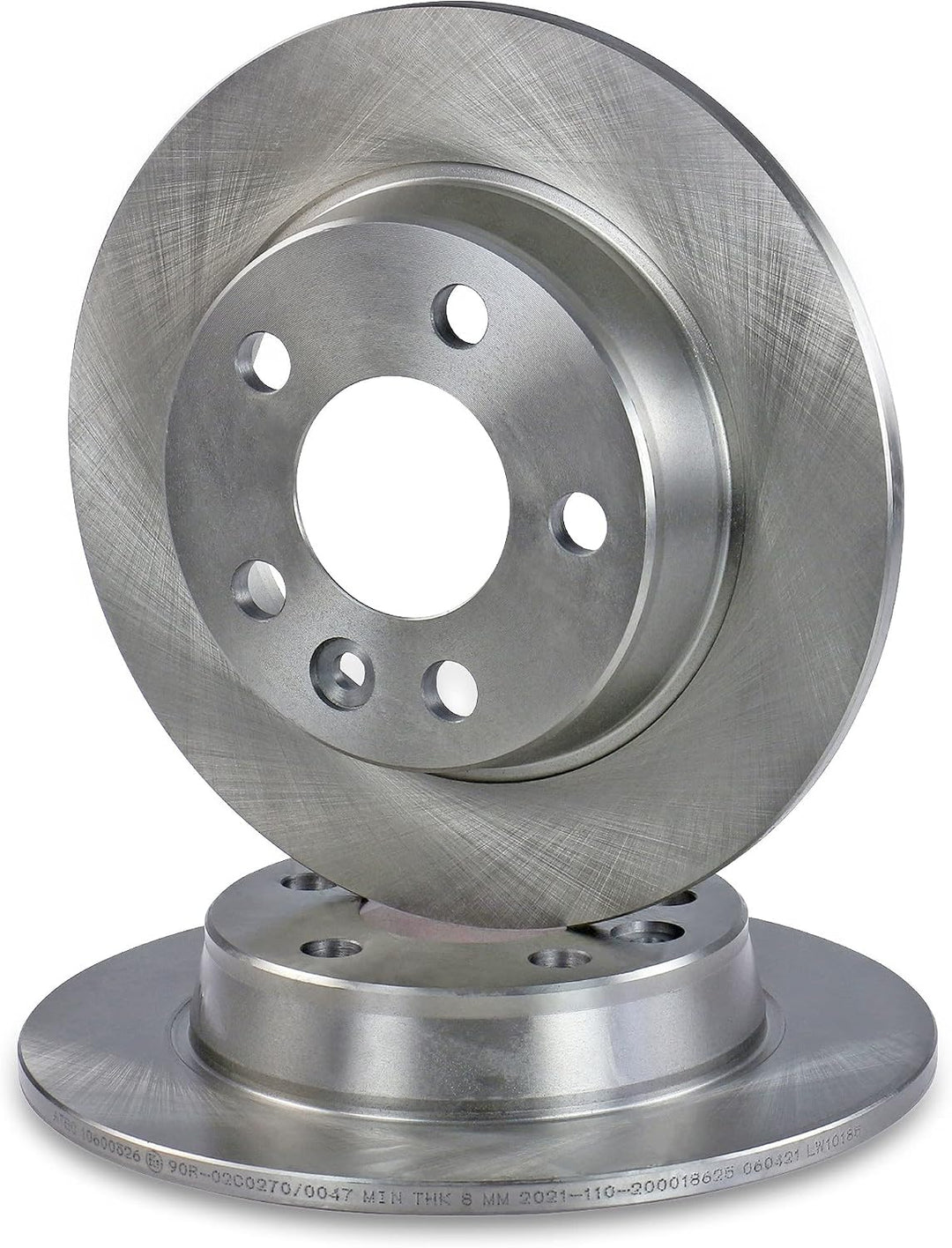 Bremsenset Hinterachse inkl. Bremsscheiben Ø 268 mm Voll + Bremsbeläge Hinten + Verschleisskontakt,
