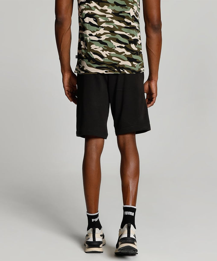 PUMA Herren Strick-Shorts ESS+ 2 Col Shorts 10" S Puma Schwarz-puma Weiss, S Puma Schwarz-puma Weiss