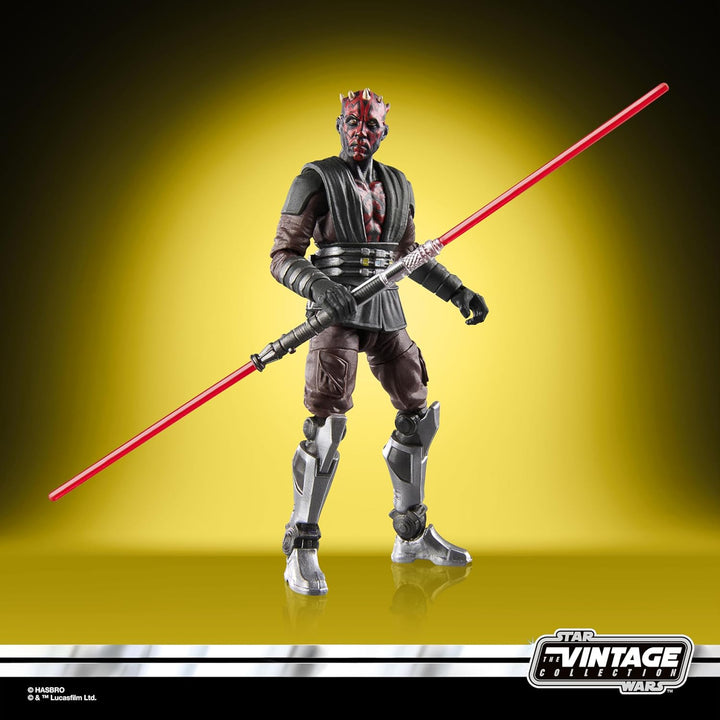 Star Wars The Vintage Collection Maul, Action-Figur zum Sammeln zu Maul − Shadow Lord (9,5 cm)