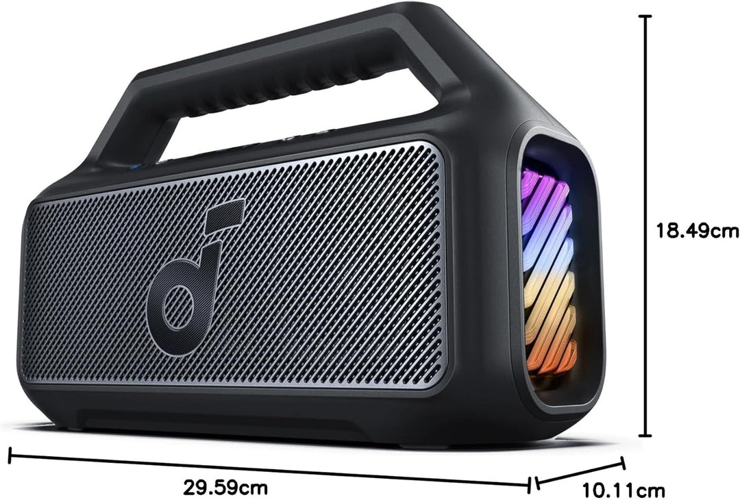 soundcore Boom 2 SE Outdoor-Lautsprecher, 30W, BassUp Technologie, 18h Laufzeit, IPX7 wasserdicht, s