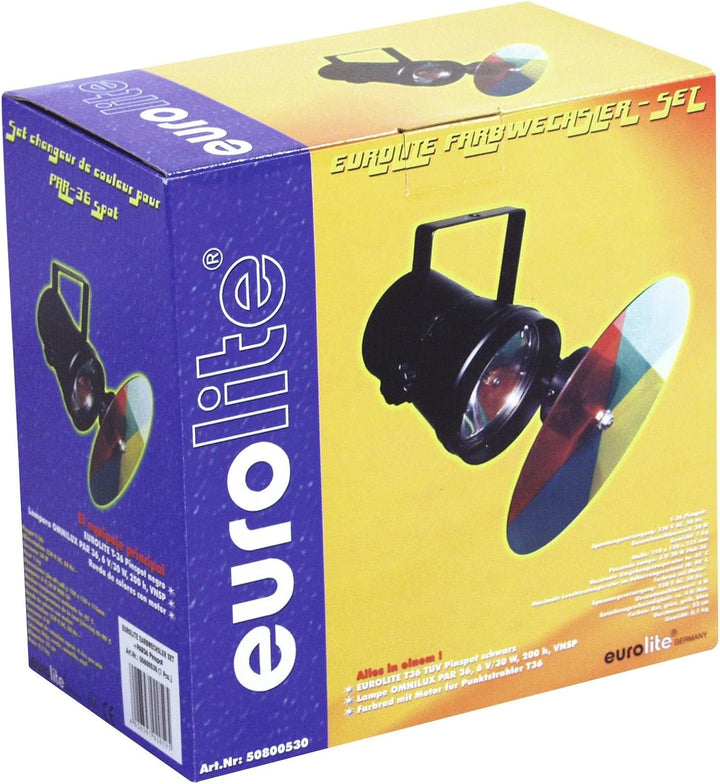 EUROLITE Farbwechslerset + PAR-36 Pinspot