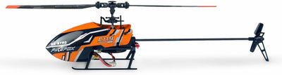 Amewi 25312 AFX4 Single-Rotor Helikopter 4-Kanal 6G RTF 2,4GHz RC Hubschrauber, Schwarz-orange